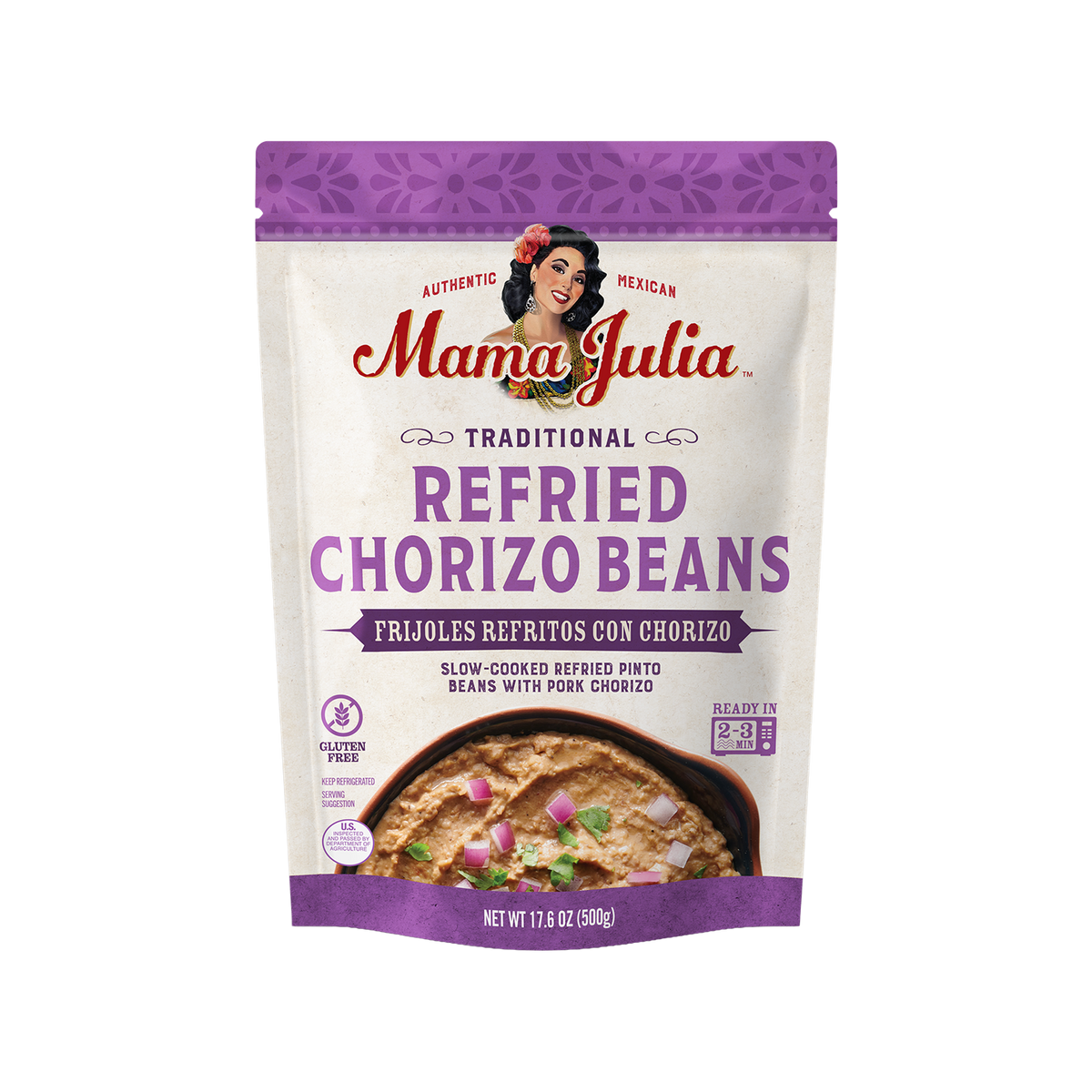 Refried Chorizo Beans
